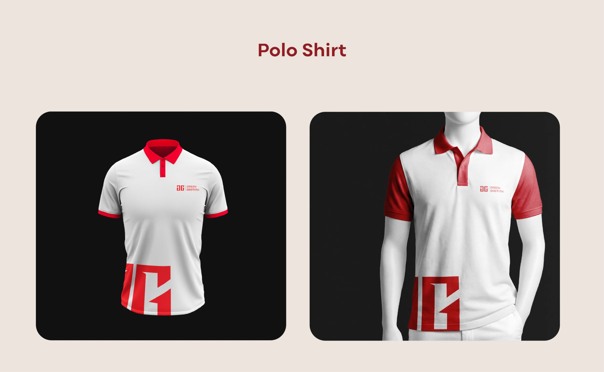 Green Griffith branded apparel and merchandise